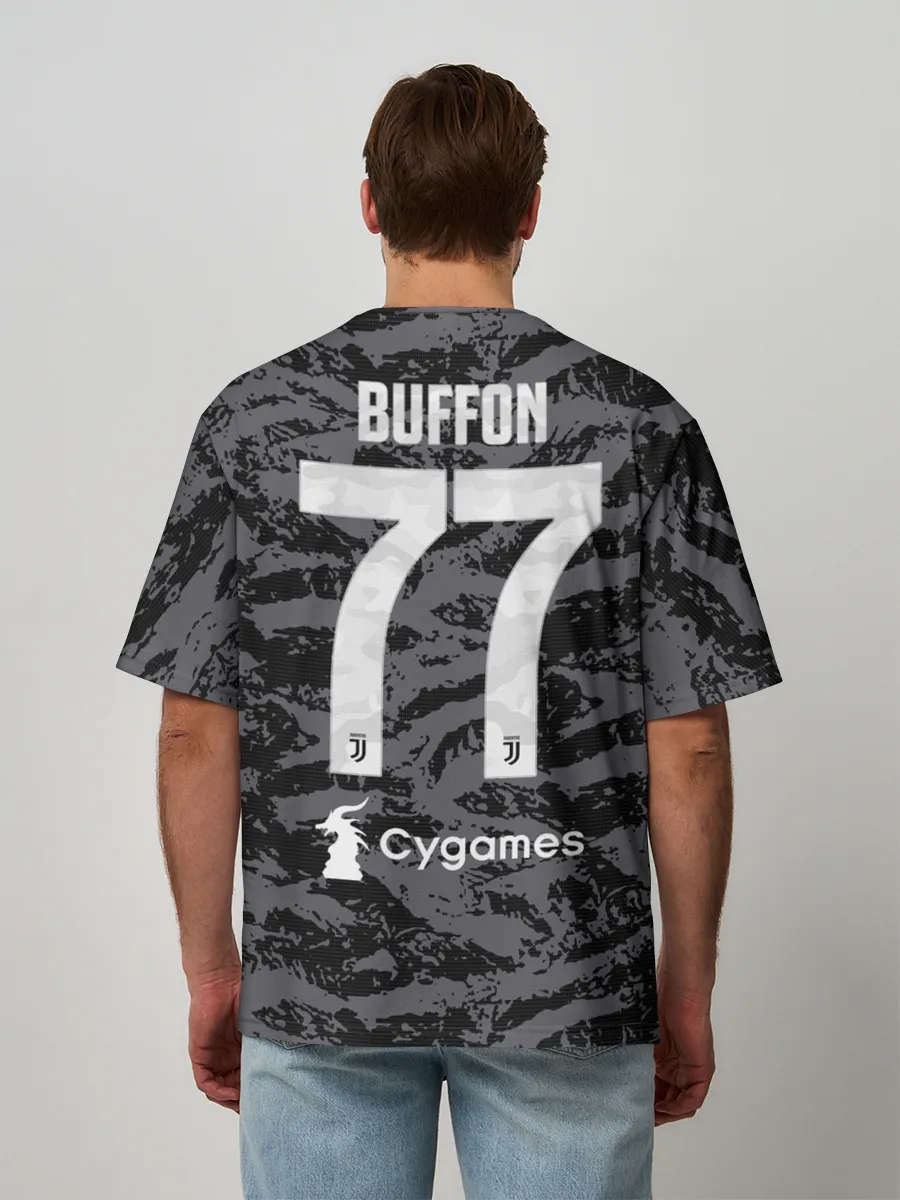 Мужская футболка оверсайз / Buffon away 19-20