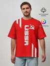 Мужская футболка оверсайз / USSR SPORT