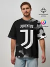 Мужская футболка оверсайз / JUVENTUS / ЮВЕНТУС