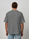 Мужская футболка оверсайз / Checkerboard Color