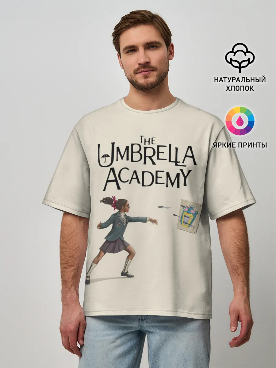 Мужская футболка оверсайз / The umbrella academy