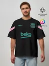 Мужская футболка оверсайз / FC Barcelona | Training shirt (2021/22)