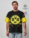 Мужская футболка оверсайз / BORUSSIA SPORT