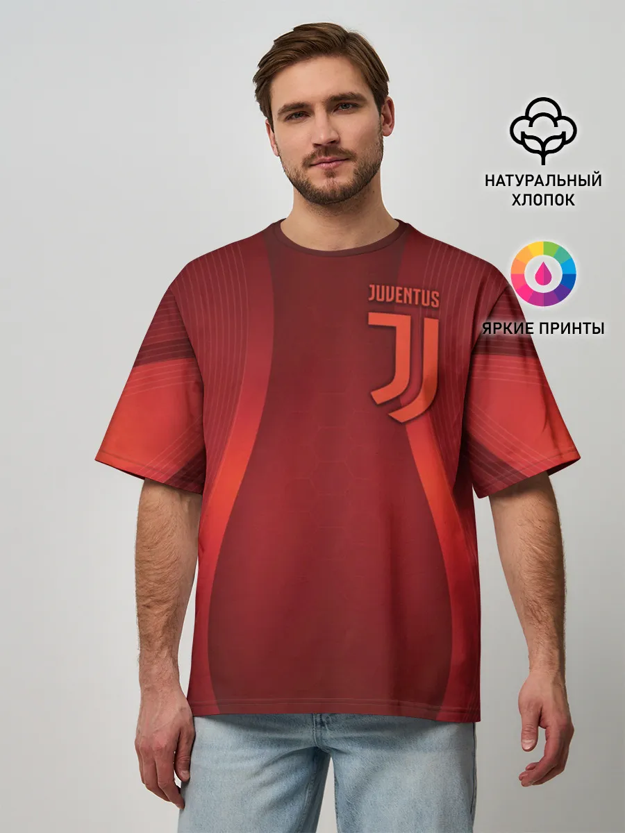 Мужская футболка оверсайз / Juventus new uniform