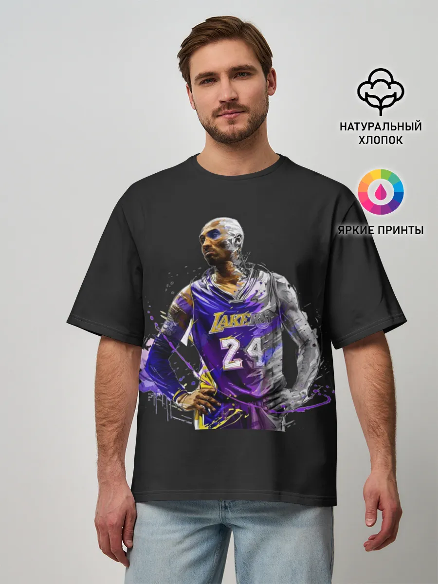 Мужская футболка оверсайз / Kobe Bryant