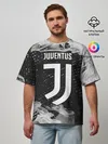 Мужская футболка оверсайз / JUVENTUS / ЮВЕНТУС