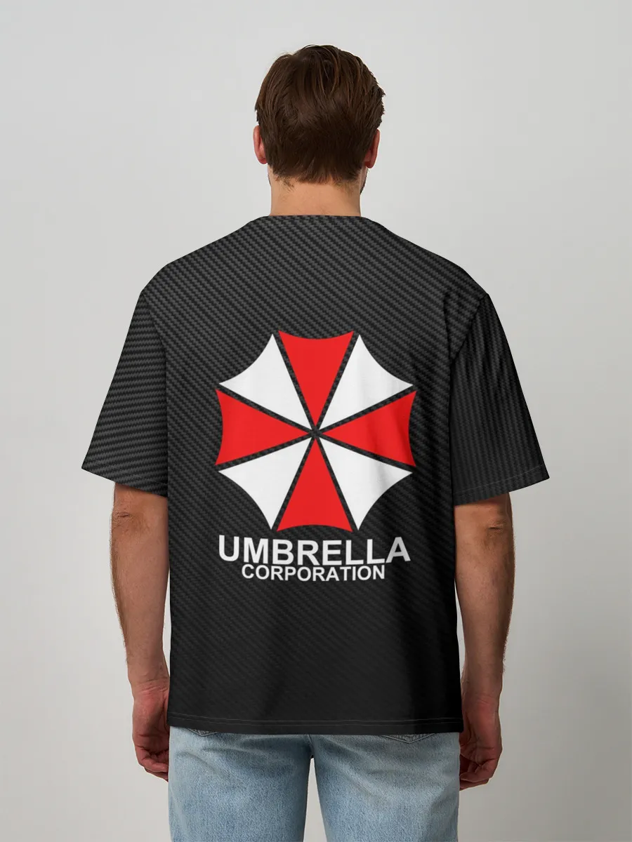 Мужская футболка оверсайз / UMBRELLA CORP | АМБРЕЛЛА КОРП