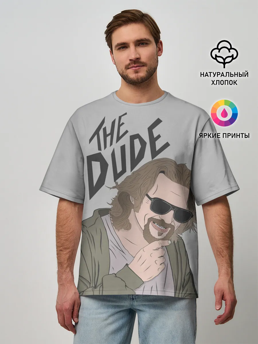 Мужская футболка оверсайз / The Dude