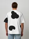 Мужская футболка оверсайз / Cow print