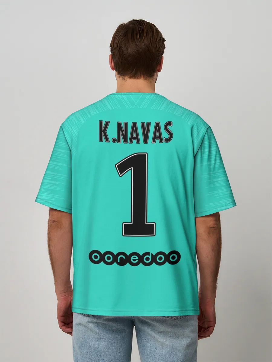 Мужская футболка оверсайз / Navas GK away 19-20