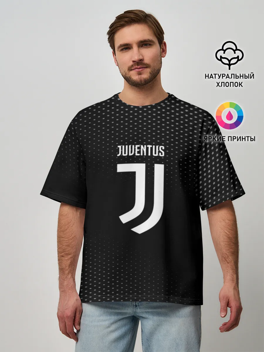 Мужская футболка оверсайз / Juventus