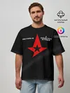 Мужская футболка оверсайз / ASTRALIS CS:GO