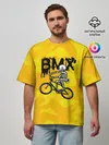 Мужская футболка оверсайз / BMX