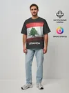 Мужская футболка оверсайз / LEBANON(Ливан)