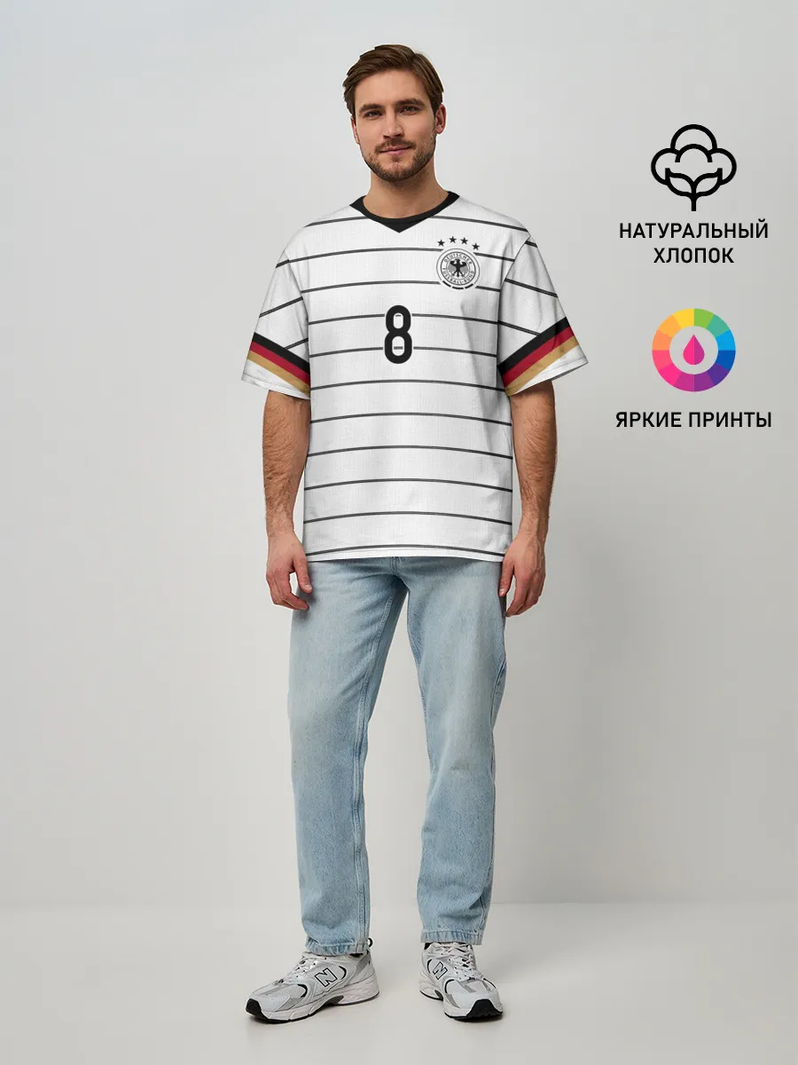 Мужская футболка оверсайз / Kross home EURO 2020