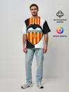 Мужская футболка оверсайз / FC VALENCIA / ФК ВАЛЕНСИЯ