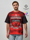 Мужская футболка оверсайз / Liverpool sport uniform