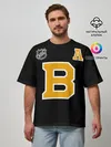 Мужская футболка оверсайз / Boston Bruins Patrice Bergeron