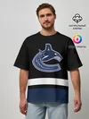 Мужская футболка оверсайз / Vancouver Canucks