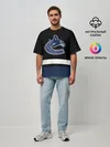 Мужская футболка оверсайз / Vancouver Canucks