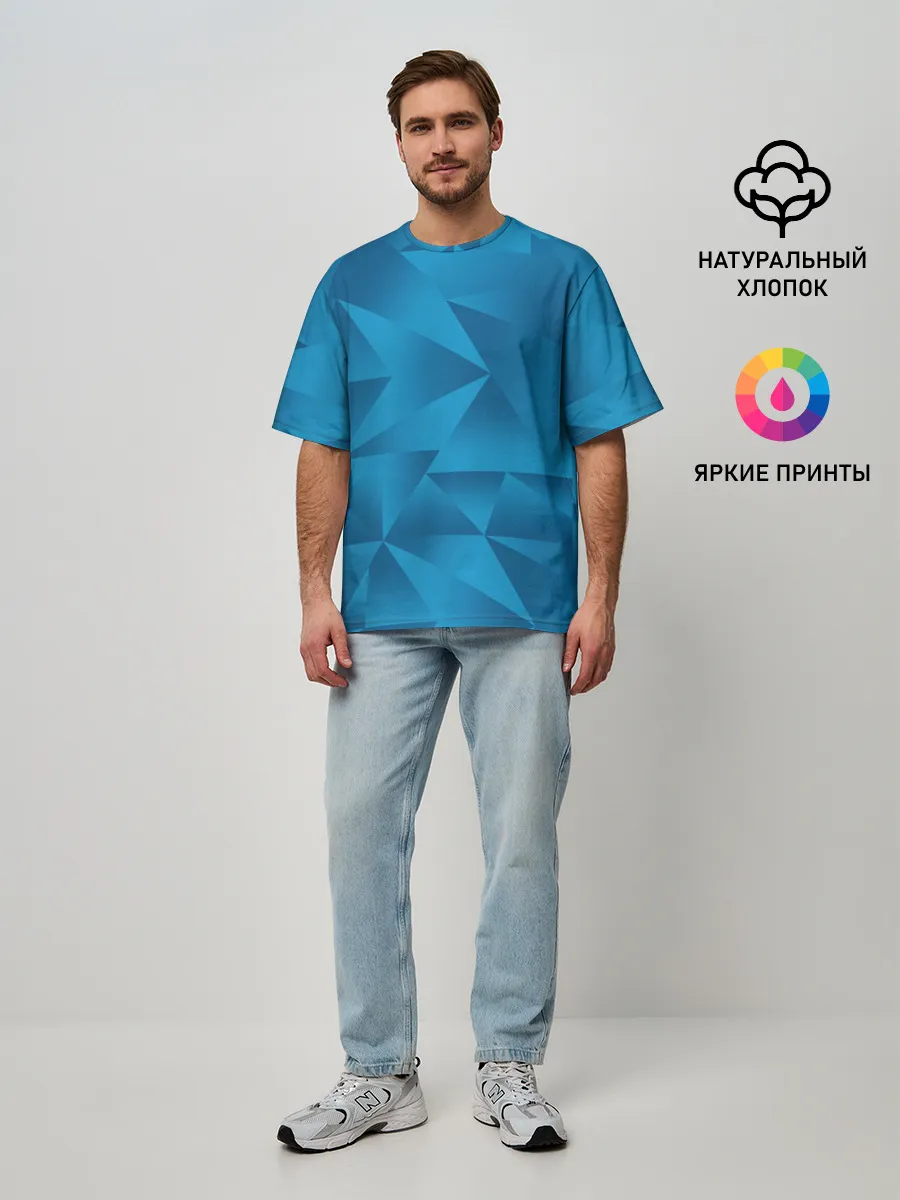 Мужская футболка оверсайз / FCZP home kit