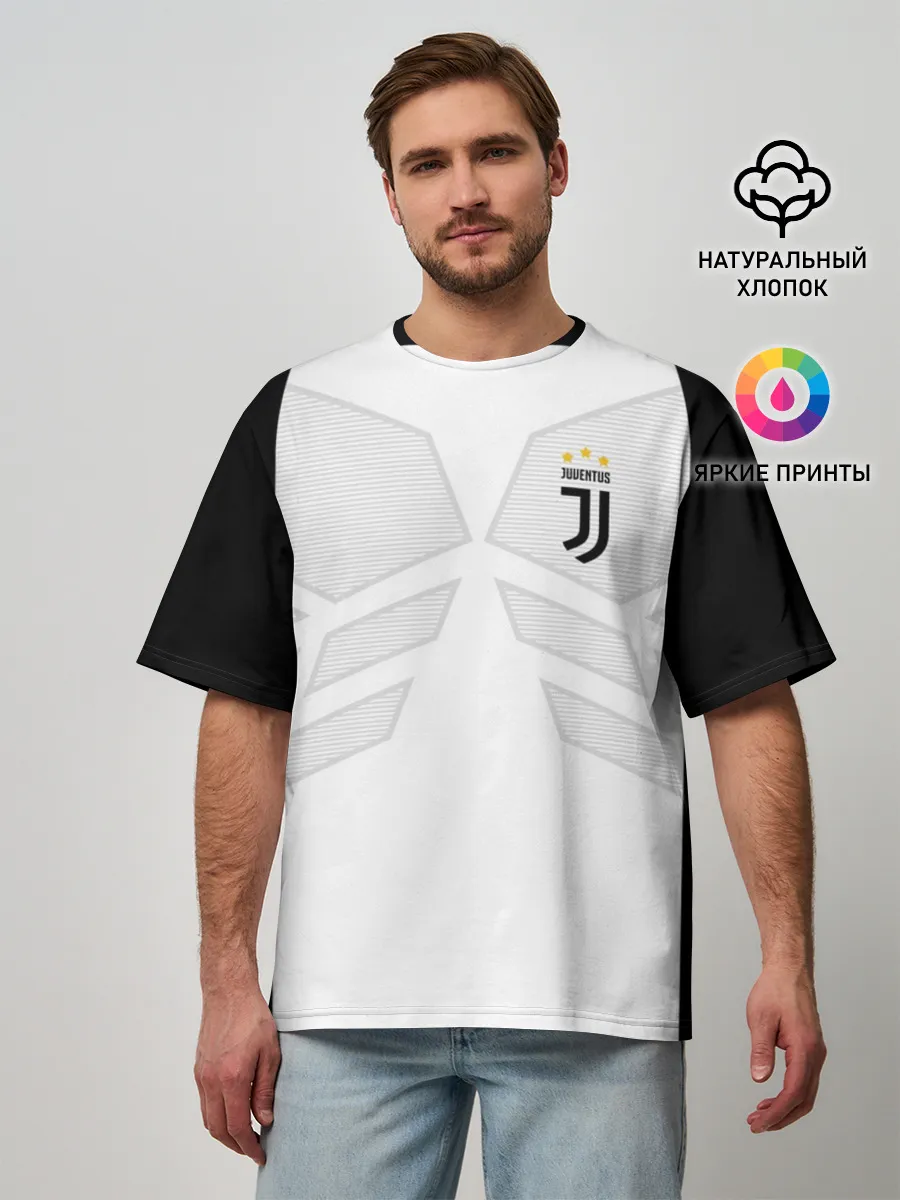 Мужская футболка оверсайз / JUVENTUS SPORT