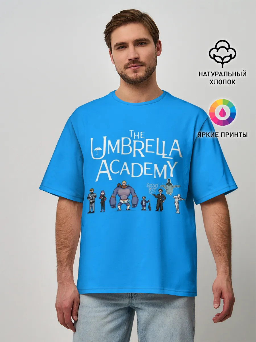 Мужская футболка оверсайз / The umbrella academy