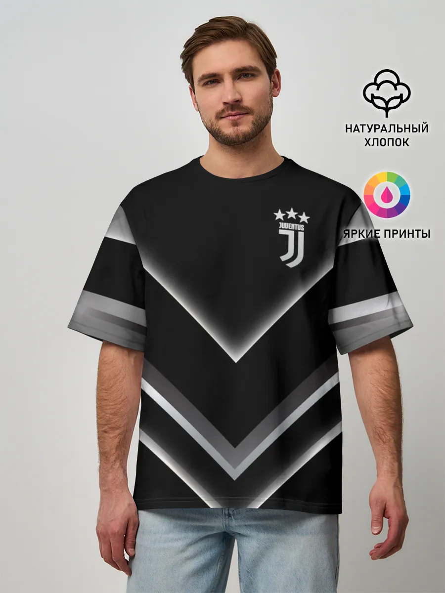 Мужская футболка оверсайз / Juventus F.C.