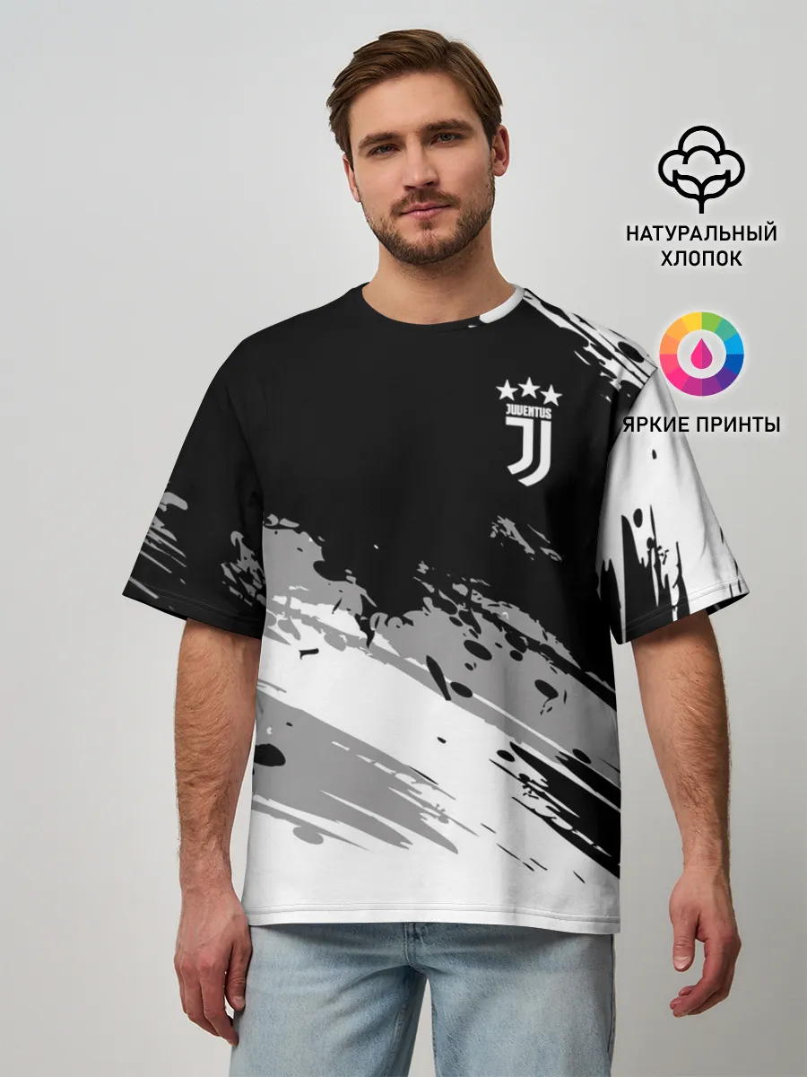 Мужская футболка оверсайз / Juventus F.C.