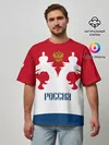 Мужская футболка оверсайз / Russia Team