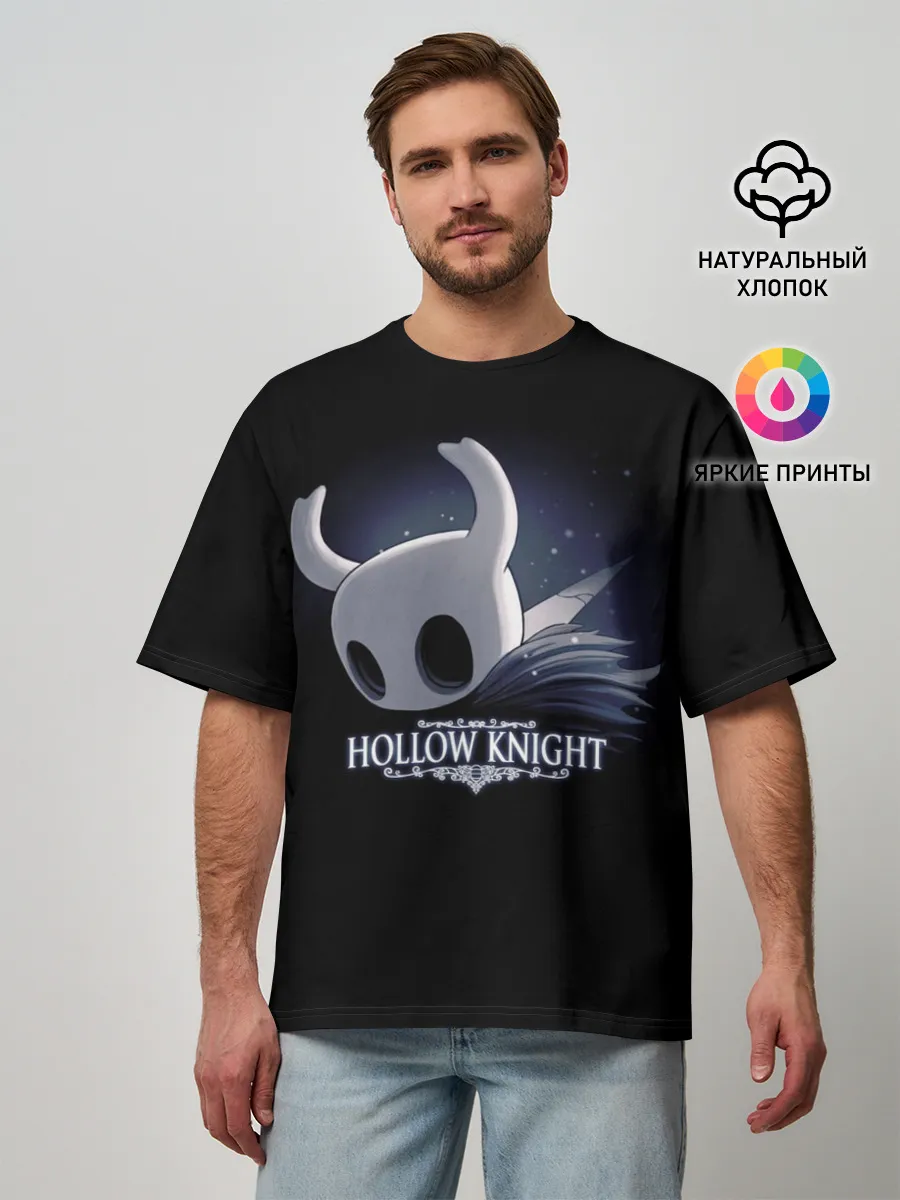 Мужская футболка оверсайз / Hollow Knight 19