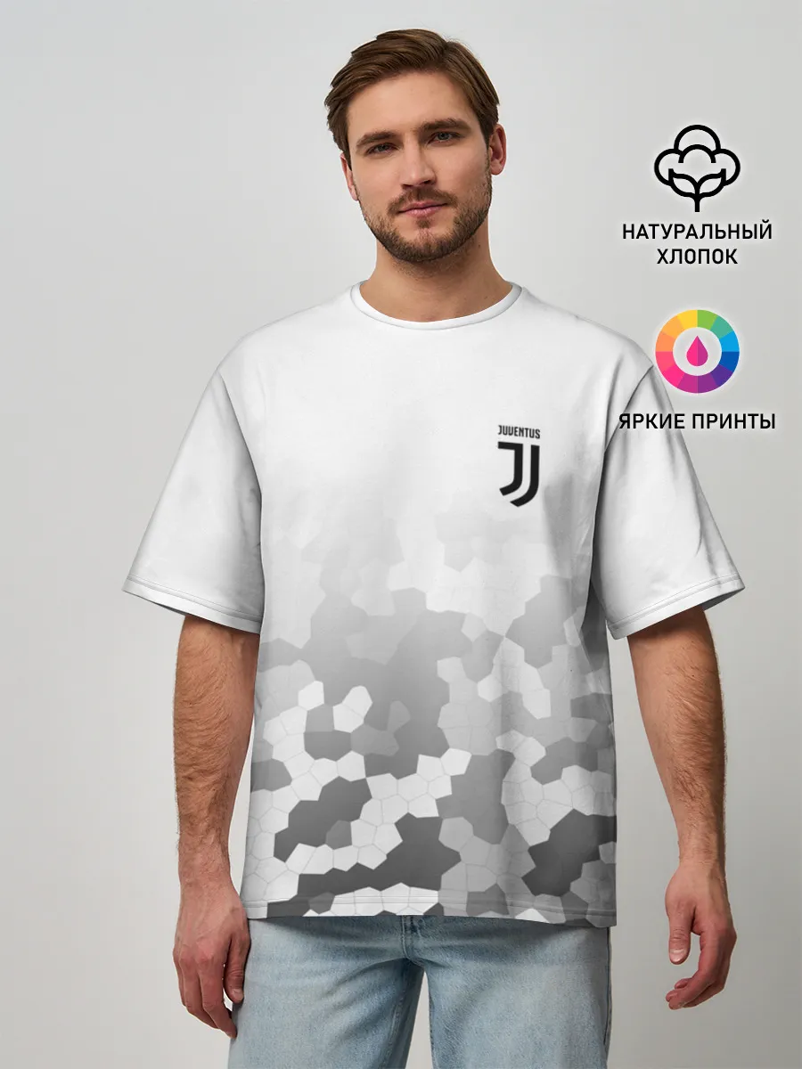 Мужская футболка оверсайз / JUVENTUS SPORT