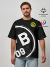 Мужская футболка оверсайз / Borussia Dortmund Exclusive