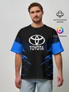 Мужская футболка оверсайз / TOYOTA SPORT COLLECTION