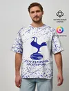 Мужская футболка оверсайз / tottenham.