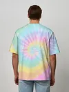 Мужская футболка оверсайз / Pastel Tie Dye