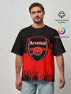 Мужская футболка оверсайз / FC Arsenal Original uniform