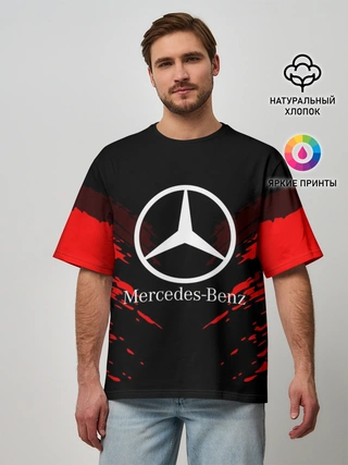 Мужская футболка оверсайз / MERCEDES-BENZ SPORT COLLECTION