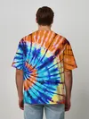 Мужская футболка оверсайз / Tie dye