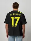 Мужская футболка оверсайз / De Bruyne away 19-20