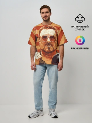 Мужская футболка оверсайз / Walter Sobchak