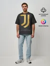 Мужская футболка оверсайз / Juventus Gold Edition