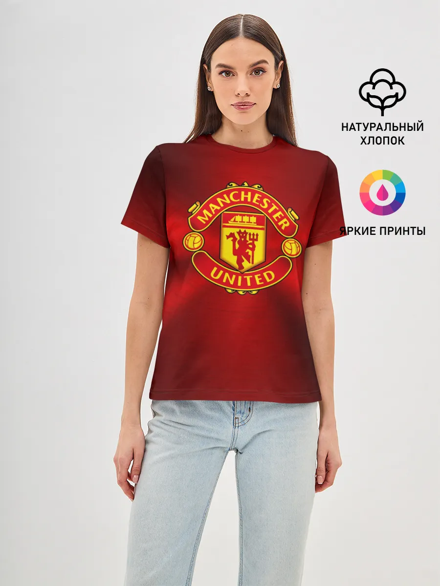 Женская базовая футболка / Manchester United F.C.