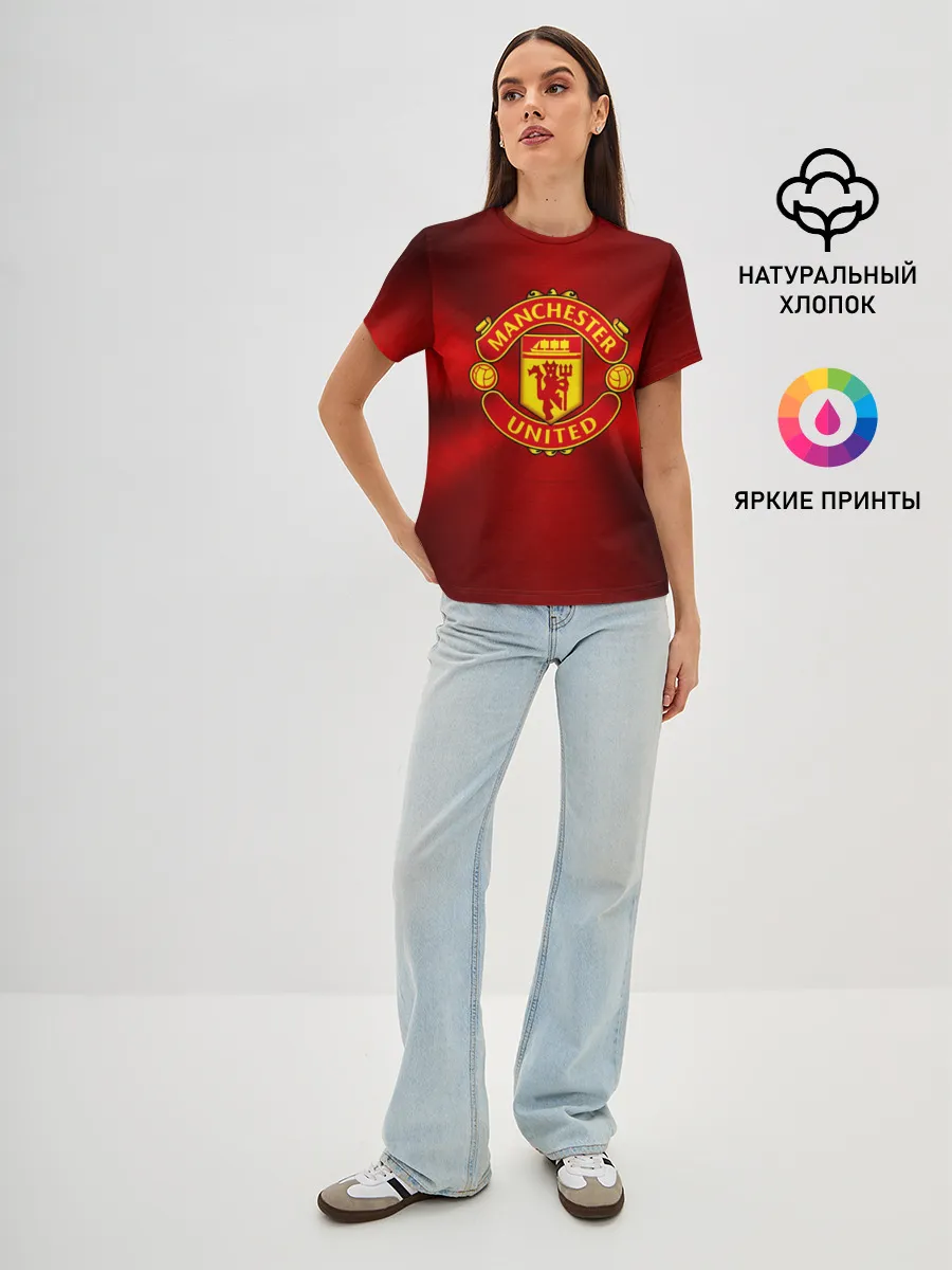 Женская базовая футболка / Manchester United F.C.