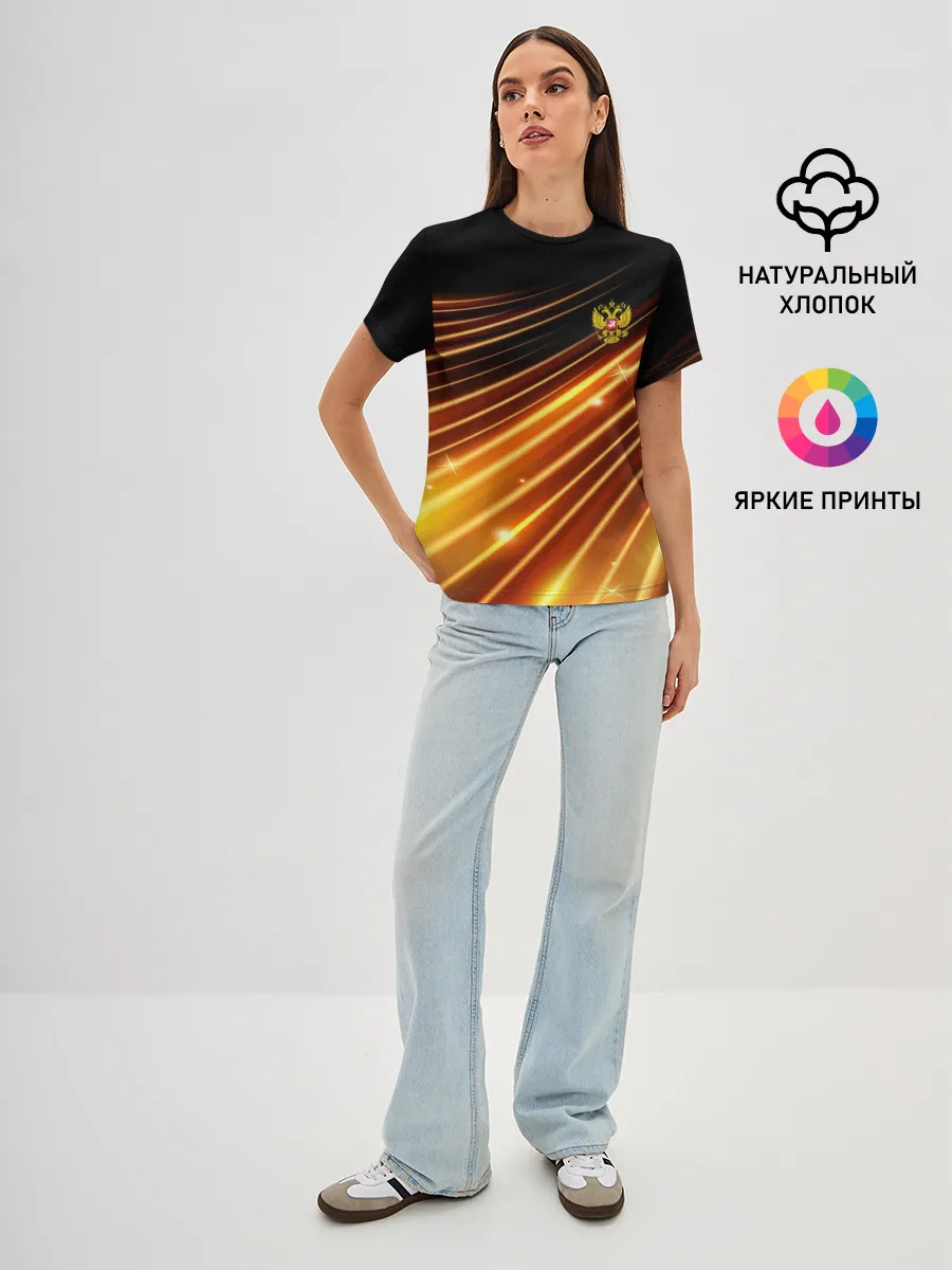 Женская базовая футболка / Russia Sport 2018 uniform