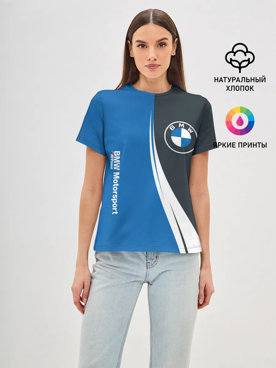 Женская базовая футболка / BMW (NEW LOGO)