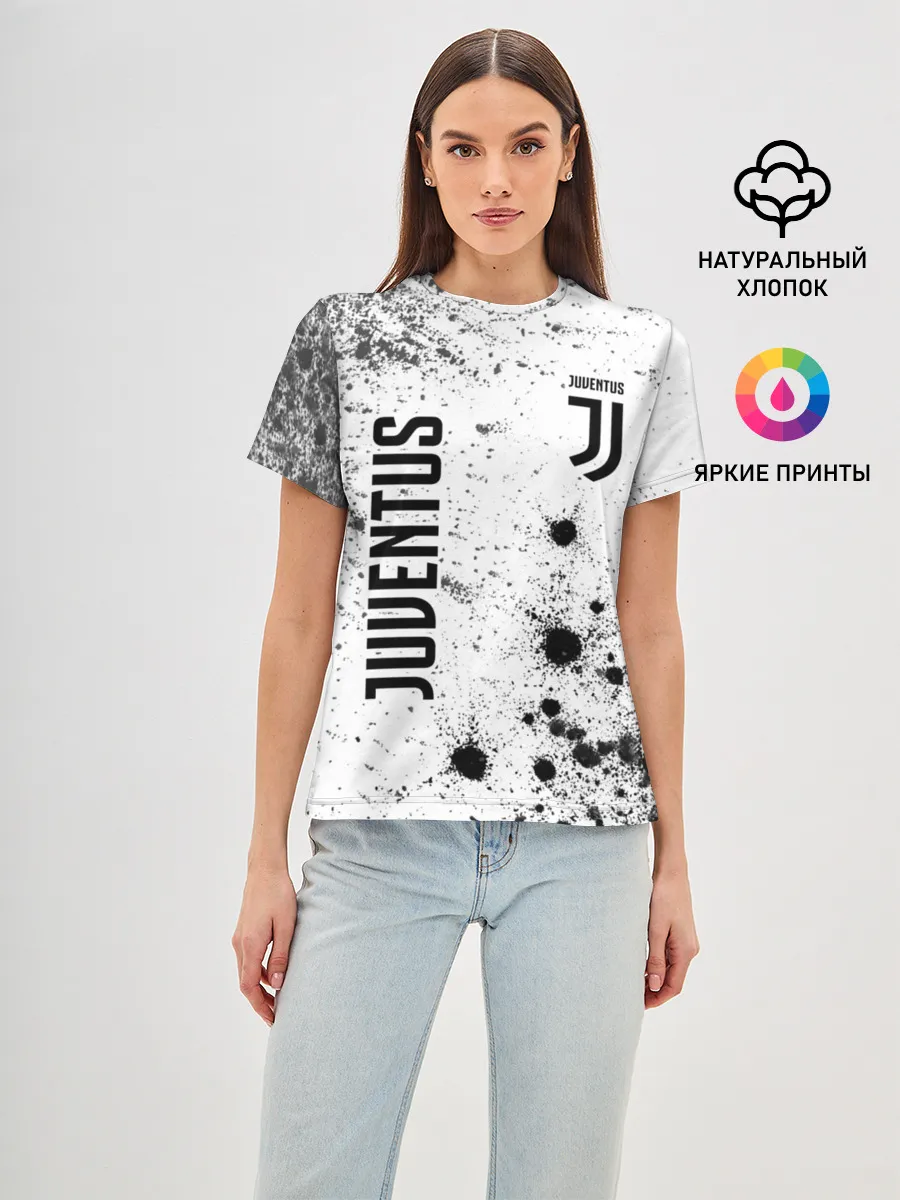 Женская базовая футболка / JUVENTUS / ЮВЕНТУС