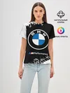 Женская базовая футболка / BMW / БМВ