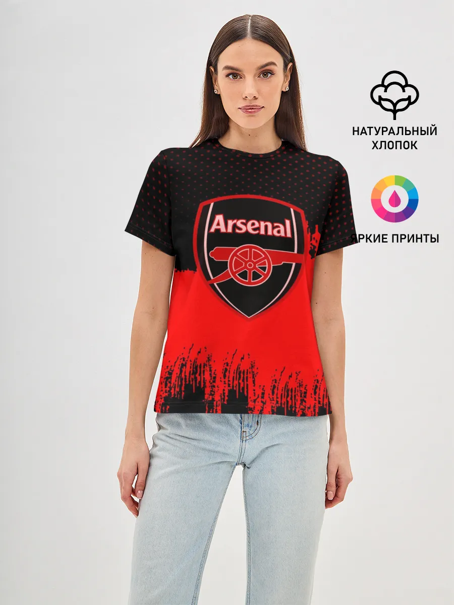 Женская базовая футболка / FC Arsenal Original uniform