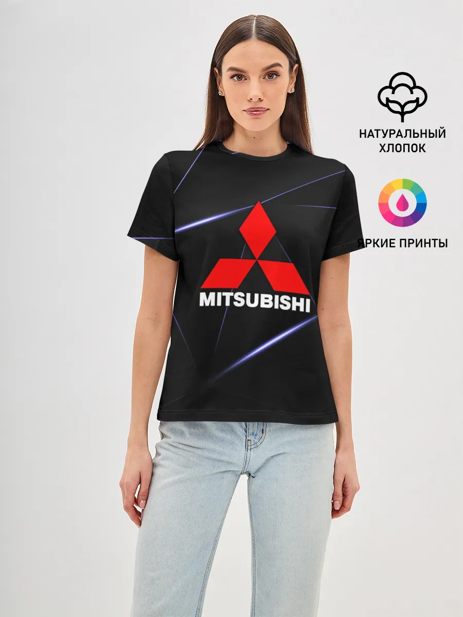 Женская базовая футболка / MITSUBISHI